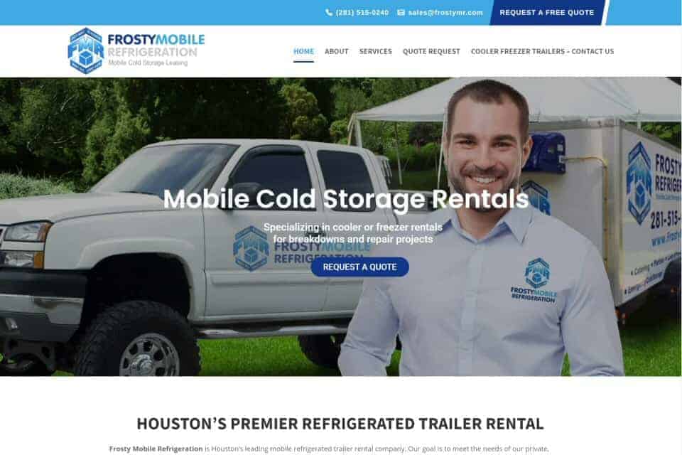 Frosty Mobile Refrigeration by Intellect Logic Systems