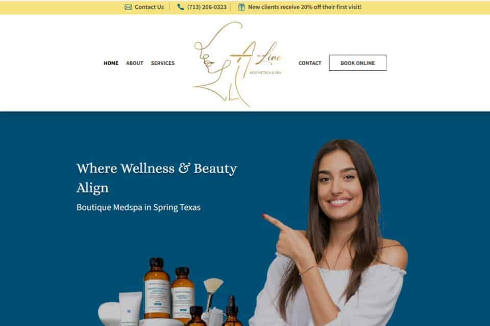 A-Line Aesthetics & Spa by Intellect Logic Systems